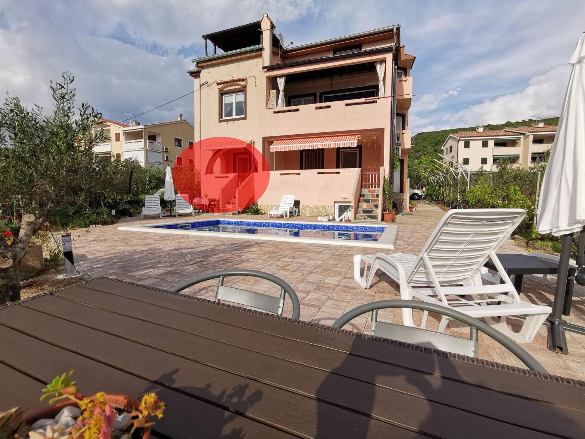 Apartman Franolic Punat Bagian luar foto