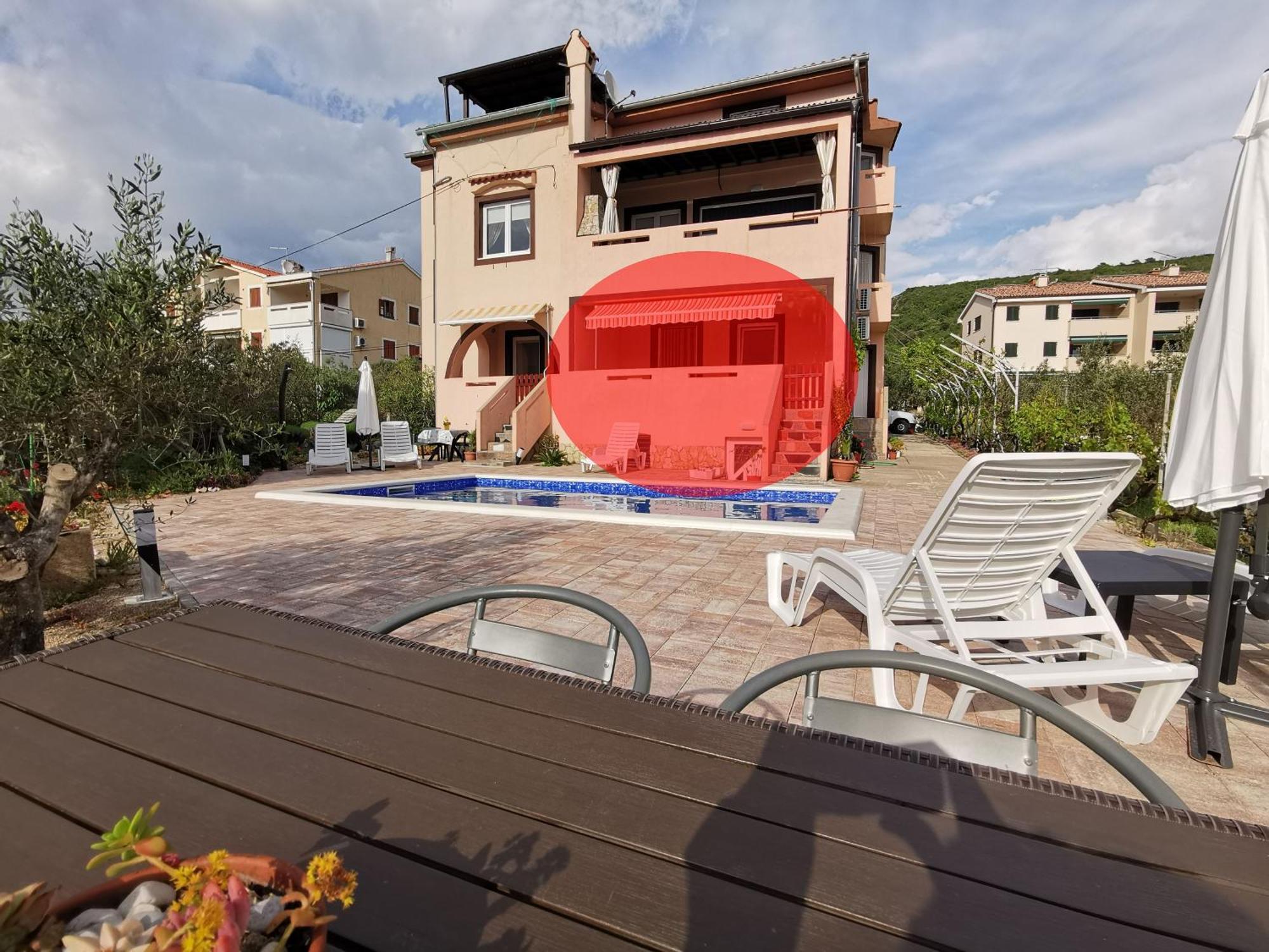 Apartman Franolic Punat Bagian luar foto