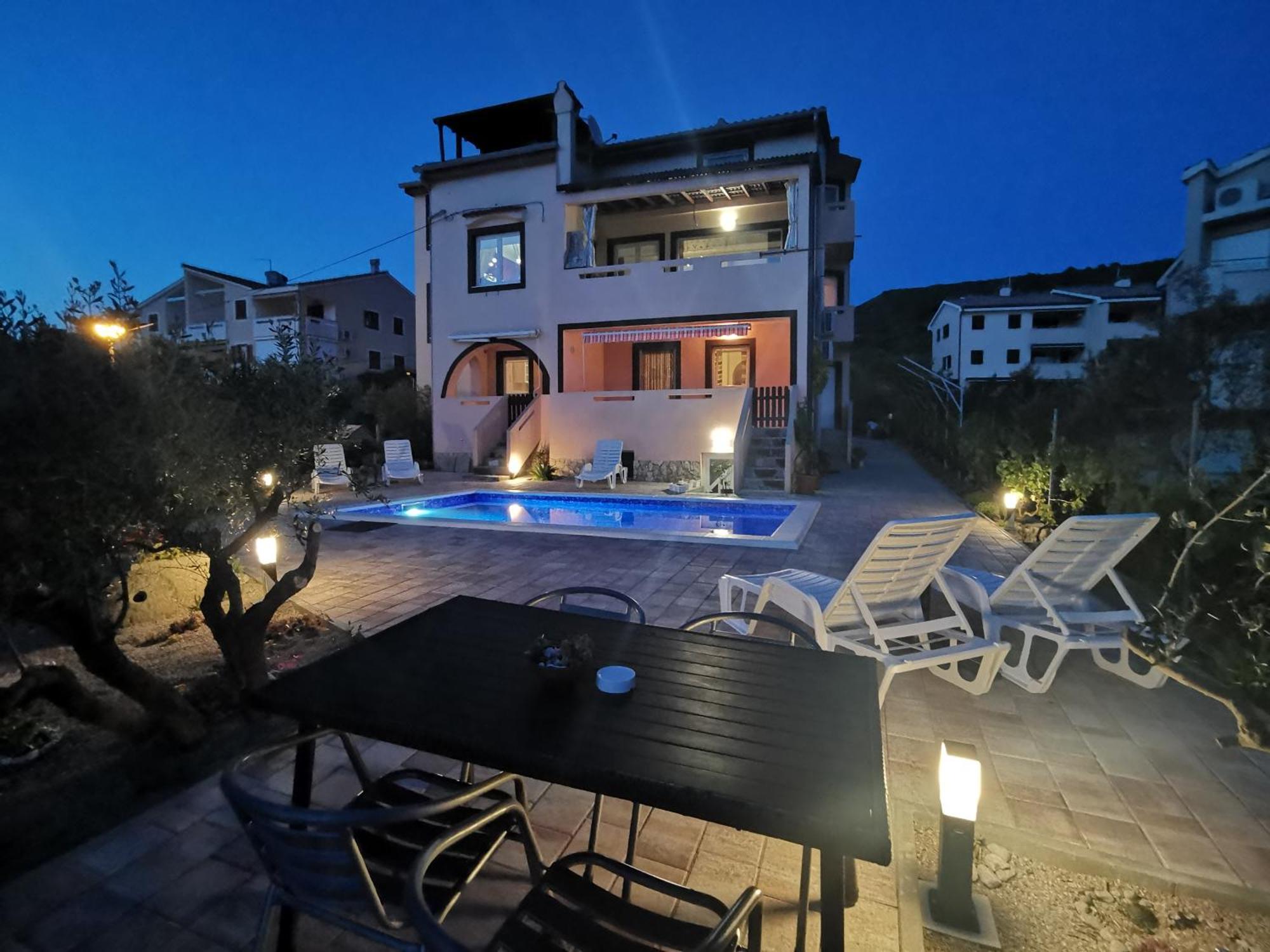 Apartman Franolic Punat Bagian luar foto