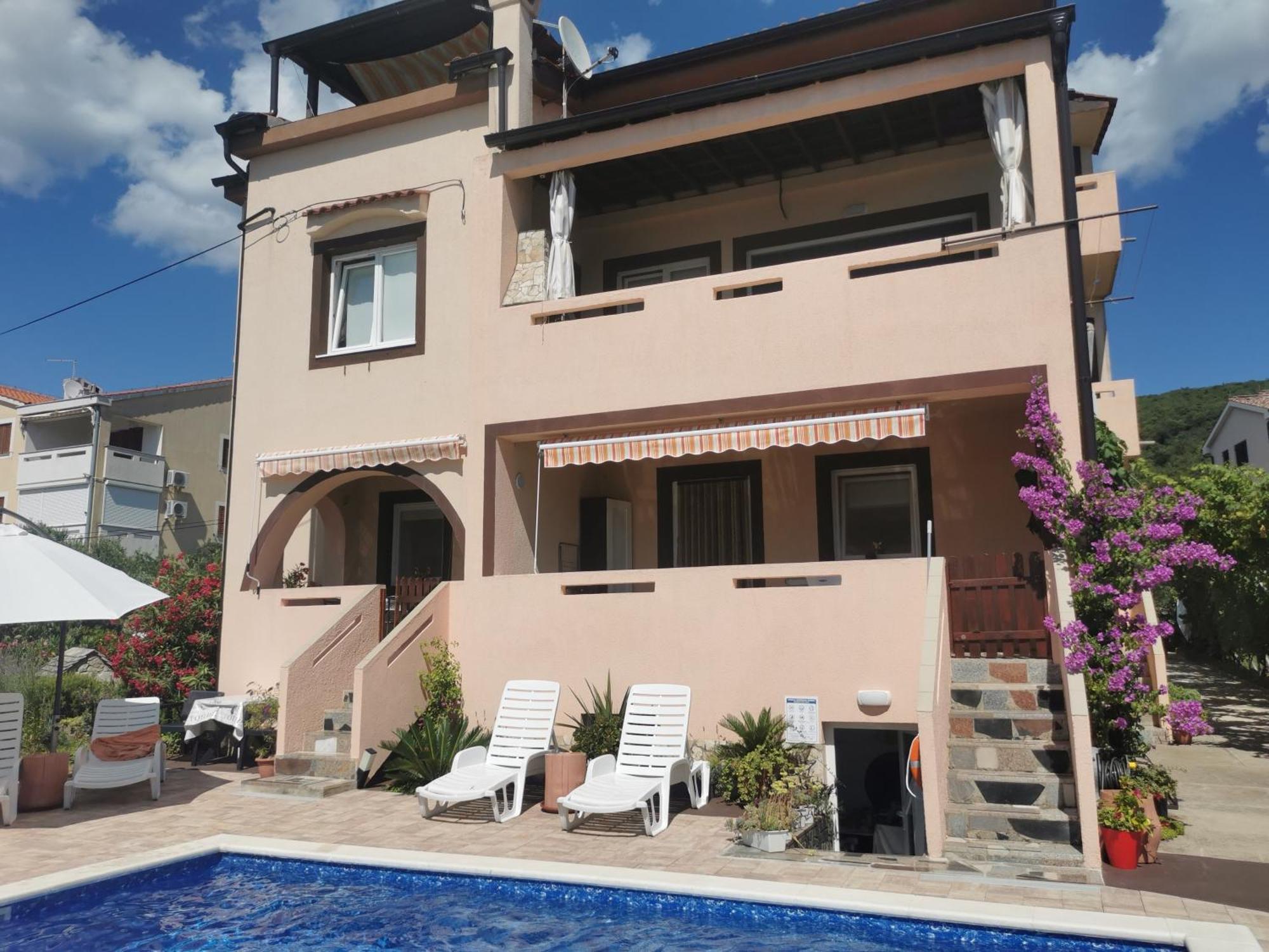 Apartman Franolic Punat Bagian luar foto