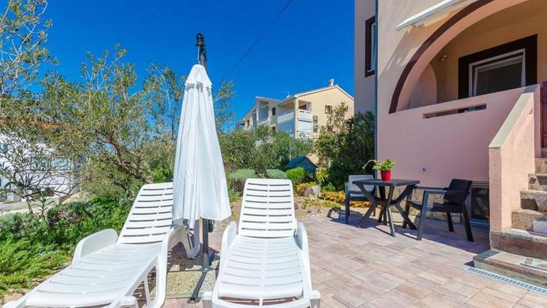 Apartman Franolic Punat Bagian luar foto