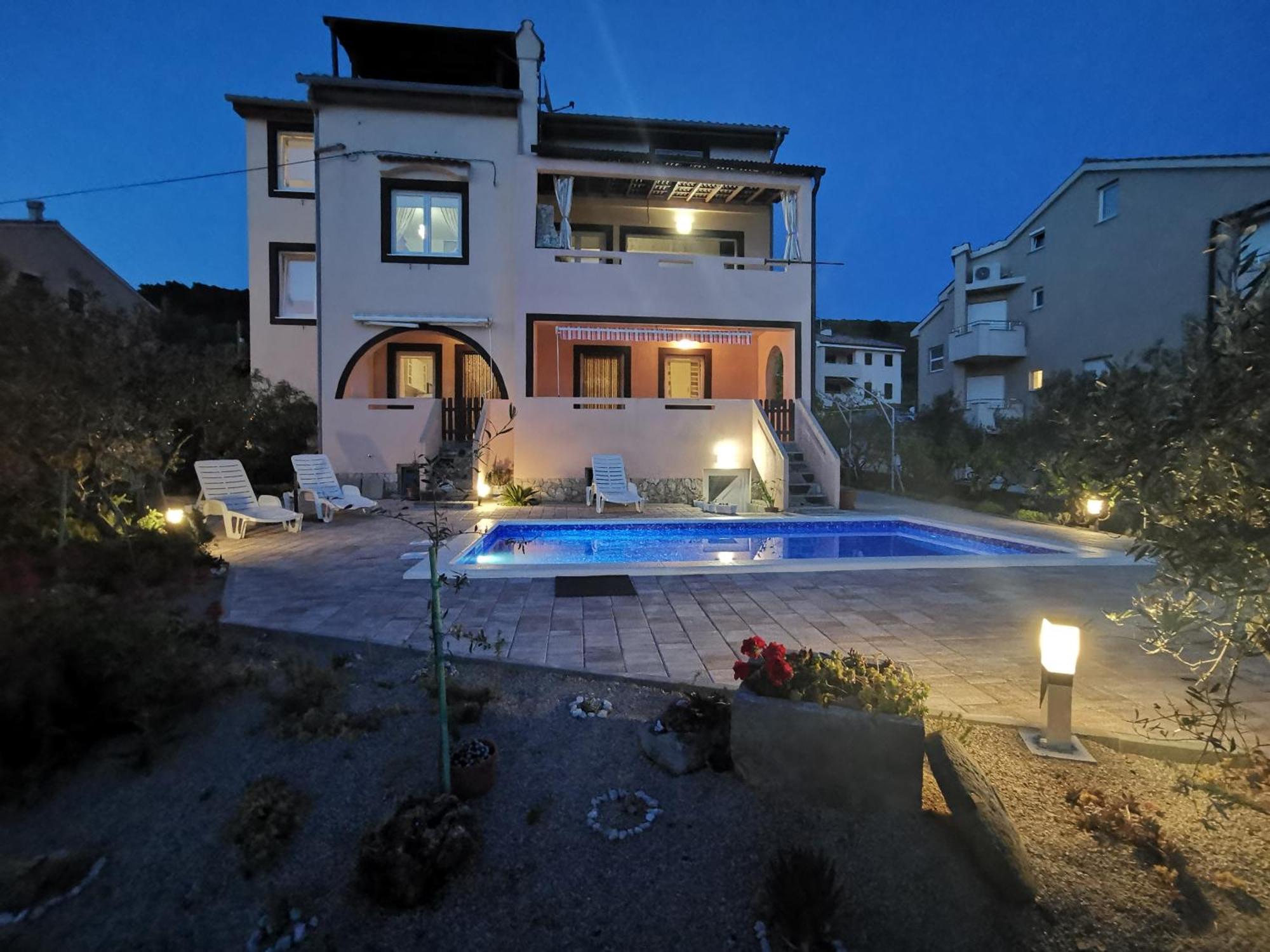 Apartman Franolic Punat Bagian luar foto