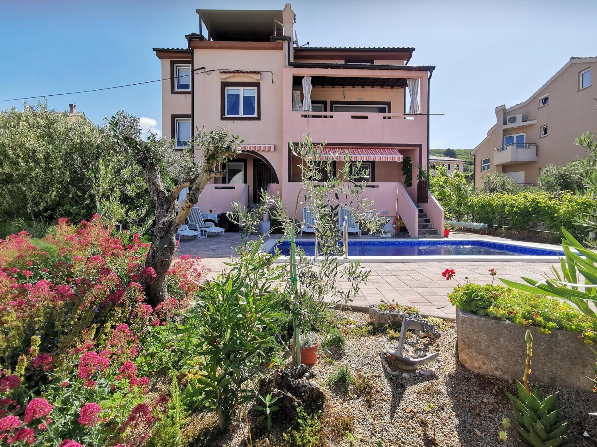 Apartman Franolic Punat Bagian luar foto